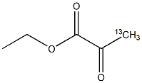 Ethyl pyruvate-3-13C
		
	 Struktur