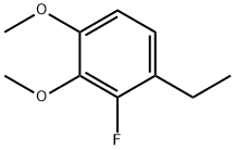 1-Ethyl-2-fluoro-3,4-dimethoxybenzene Struktur