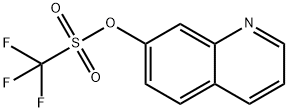 7-quinolinyl trifluoromethanesulfonate Struktur