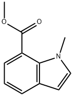 methyl 1-methyl-1H-indole-7-carboxylate Struktur