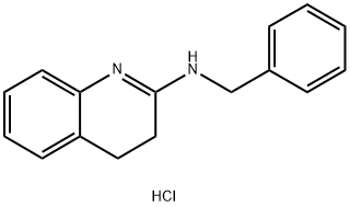 N-benzyl-3,4-dihydroquinolin-2-amine hydrochloride Struktur