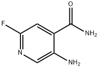 5-Amino-2-fluoroisonicotinamide Struktur