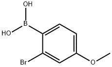 2-Bromo-4-methoxyphenylboronic acid Struktur