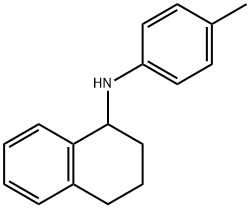 1,2,3,4-tetrahydro-N-(4-methylphenyl)-1-Naphthalenamine Structure