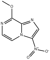 8-Methoxy-3-nitro-imidazo[1,2-a]pyrazine Struktur