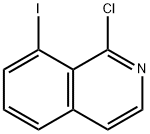 1-Chloro-8-iodo-isoquinoline Struktur