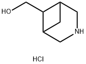 {3-azabicyclo[3.1.1]heptan-6-yl}methanol hydrochloride Struktur