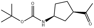 1-[(3S,1R)-3-N-BOC-aminocyclopentyl]-1-ethanone