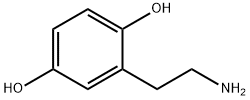 2-(2-Aminoethyl)benzene-1,4-diol Struktur