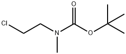 (2-Chloro-ethyl)-methyl-carbamic acid tert-butyl ester Struktur