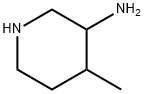 4-methyl-3-Piperidinamine Struktur