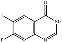 7-Fluoro-6-iodo-1H-quinazolin-4-one Struktur