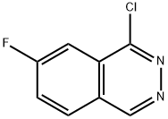 1-Chloro-7-fluorophthalazine Struktur