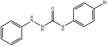 4-(4-BROMOPHENYL)-1-PHENYLSEMICARBAZIDE Struktur