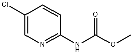 methyl (5-chloropyridin-2-yl)carbamate Struktur