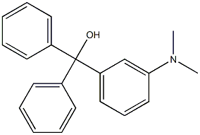 (3-(Dimethylamino)phenyl)diphenylmethanol Struktur