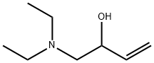 1-DIETHYLAMINO-3-BUTEN-2-OL Struktur