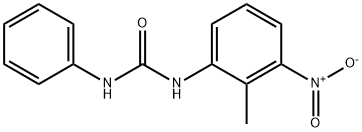 1-(2-methyl-3-nitrophenyl)-3-phenylurea Struktur