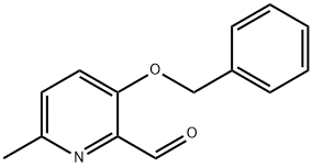 3-(Benzyloxy)-6-methylpicolinaldehyde Struktur