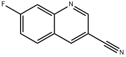 7-FLUORO-3-QUINOLINECARBONITRILE Struktur