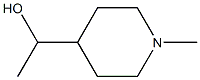 1-(1-Methylpiperidin-4-yl)ethanol Struktur