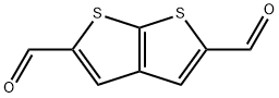 Thieno[2,3-b]thiophene-2,5-dicarboxaldehyde Struktur