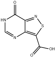 7-oxo-6,7-dihydroisothiazolo[4,3-d]pyrimidine-3-carboxylic acid Struktur