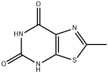 2-methyl-4H-thiazolo[5,4-d]pyrimidine-5,7-dione Struktur