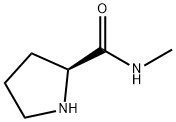 (S)-Pyrrolidine-2-carboxylic acid methylamide Struktur