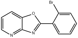 2-(2-Bromophenyl)oxazolo[4,5-b]pyridine Struktur