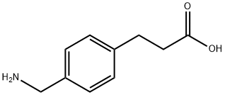 3-(4-Aminomethyl-phenyl)-propionic acid Struktur