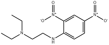 N,N-DIETHYL-N'-(2,4-DINITROPHENYL)-ETHYLENEDIAMINE Struktur