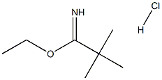 2,2-Dimethyl-propionimidic acid ethyl ester hydrochloride Struktur