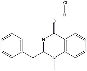 2-Benzyl-1-methylquinazolin-4(1H)-one hydrochloride Struktur