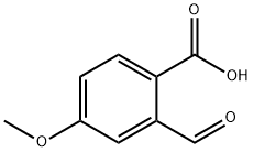 2-Formyl-4-methoxybenzoic acid Struktur