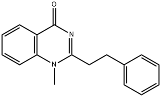 1-Methyl-2-phenethylquinazolin-4(1H)-one Struktur