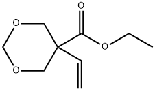 ethyl 5-vinyl-1,3-dioxane-5-carboxylate Struktur