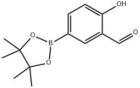 2-Hydroxy-5-(4,4,5,5-tetramethyl-1,3,2-dioxaborolan-2-yl)-benzaldehyde Struktur