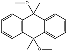 9,10-DIHYDRO-9,10-DIMETHOXY-9,10-DIMETHYLANTHRACENE Struktur