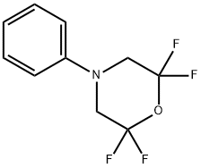 2,2,6,6-Tetrafluoro-4-phenylmorpholine Struktur