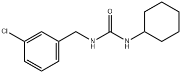 1-(3-CHLOROBENZYL)-3-CYCLOHEXYLUREA Struktur