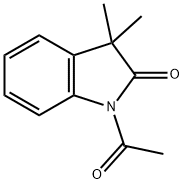 2H-INDOL-2-ONE, 1-ACETYL-1,3-DIHYDRO-3,3-DIMETHYL-(WXG02111)