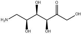 6-Amino-6-deoxy-L-sorbose Struktur