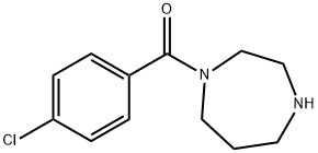 (4-chlorophenyl)(1,4-diazepan-1-yl)methanone Struktur