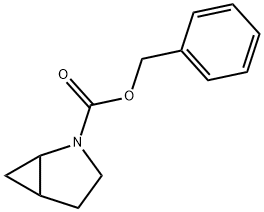 2-aza-bicyclo[3.1.0]hexane-2-carboxylic acid benzyl ester Struktur