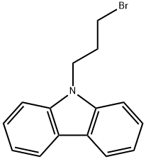 9-(3-Bromopropyl)-9H-carbazole Struktur