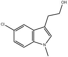 2-(5-Chloro-1-methyl-1H-indol-3-yl)ethanol Struktur