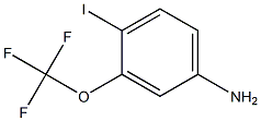 4-Iodo-3-(trifluoromethoxy)aniline Struktur