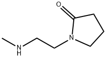 1-(2-(methylamino)ethyl)pyrrolidin-2-one Struktur