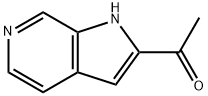 1-(1H-pyrrolo[2,3-c]pyridin-2-yl)ethanone Struktur